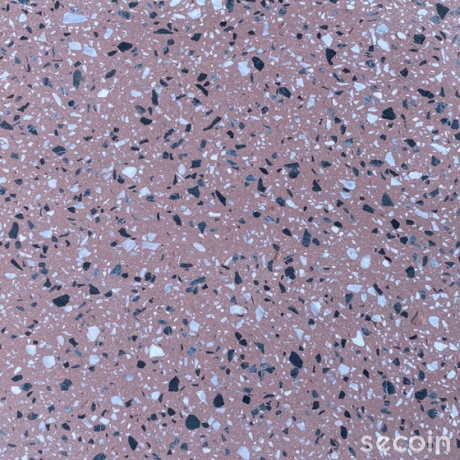 Gạch Terrazzo giả đá SLT-15 (Tím phù cát)
